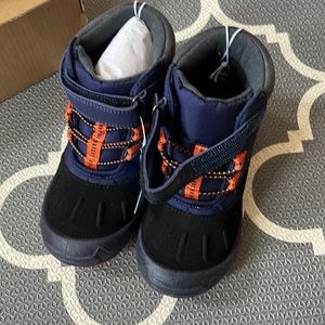 Brand new stride rite boy boots size 10M dark navy no shoe box